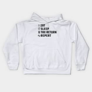 Accounting - Eat Sleep Tax Return Kids Hoodie